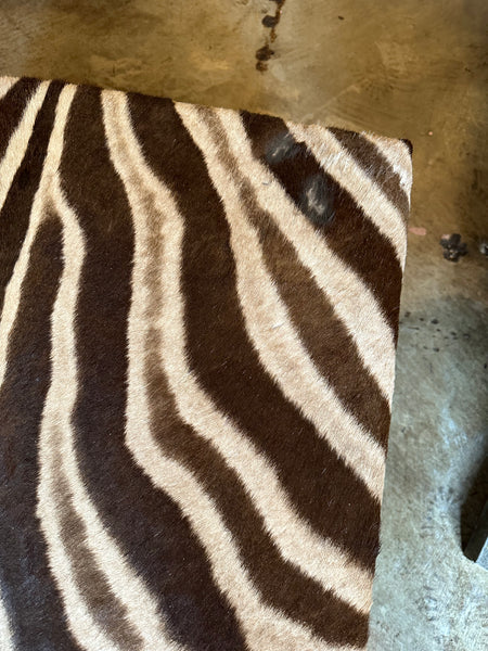 Zebra Ottoman
