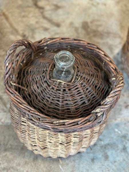 Wine Bottle in Wicker