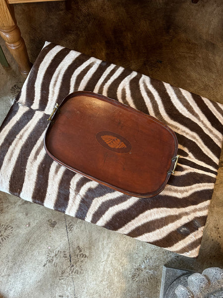 Zebra Ottoman