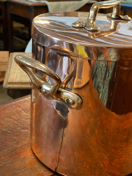 Copper Pot with Lid