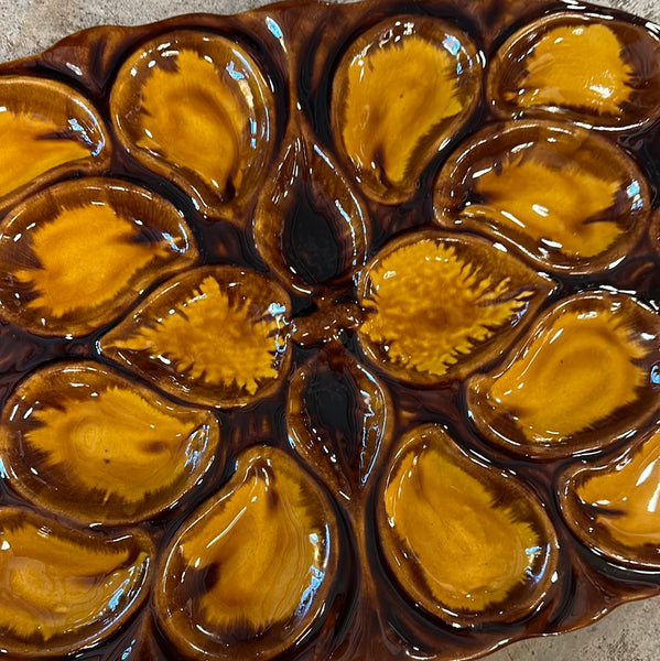 Vintage Vallauris Oyster Platter