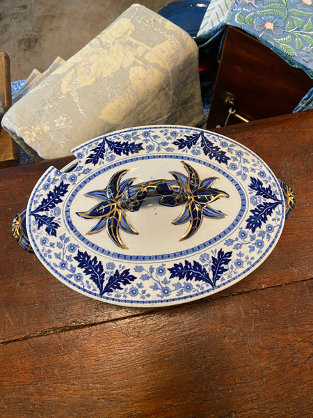 Blue and White Soup Tureen