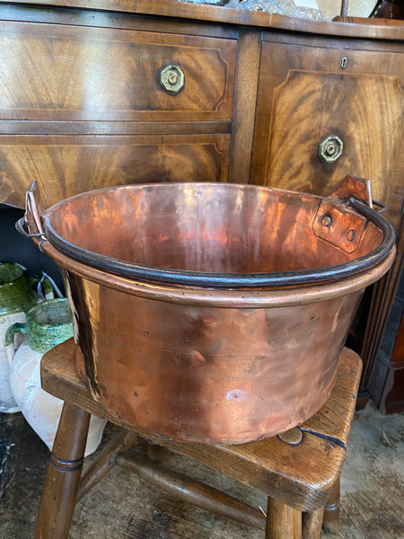 Copper Log Bin