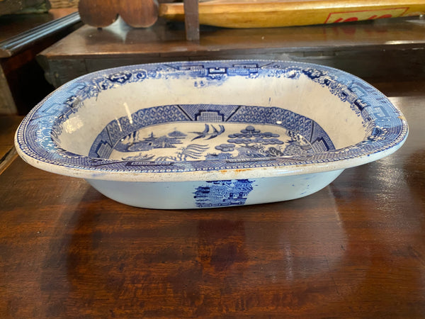 Blue Willow Vegetable Bowl