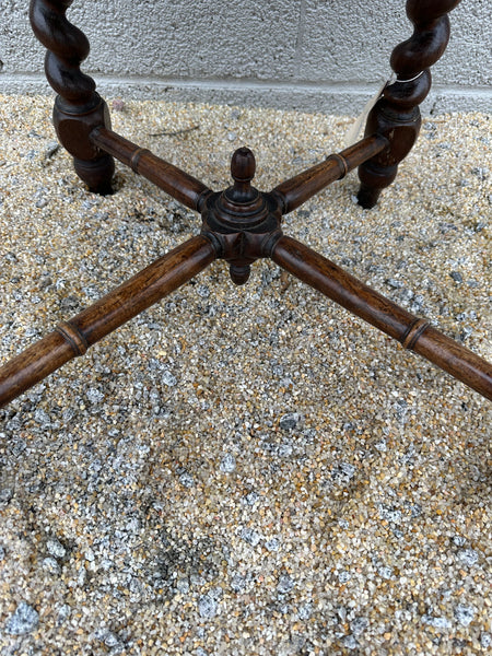 Stunning Carved Oak Hall Chair