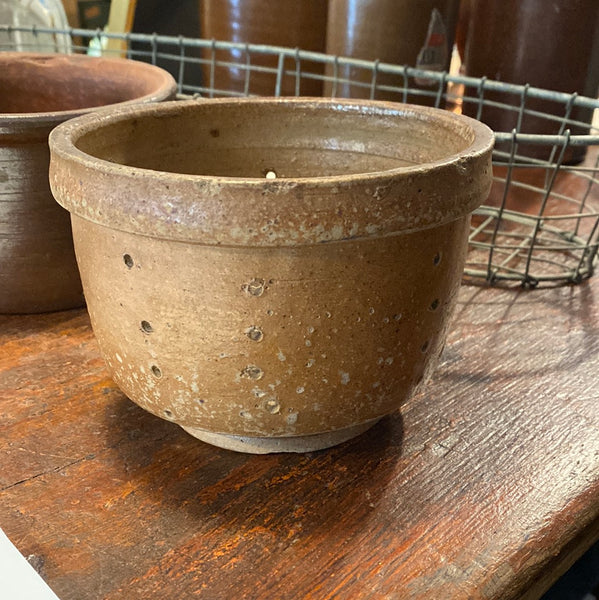 French Footed Cheese Strainer