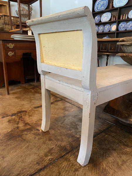 Painted Swedish Bench
