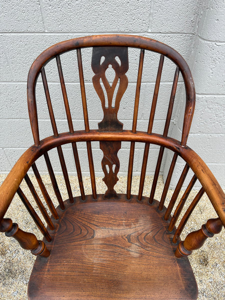 Yew and Elm Windsor Arm Chair