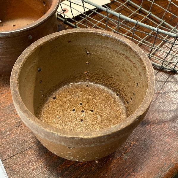 French Footed Cheese Strainer