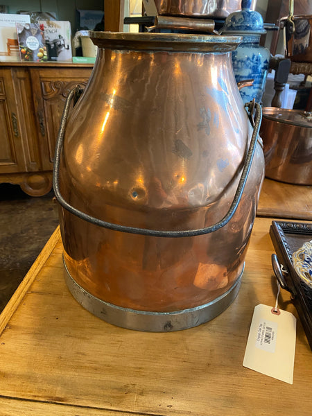 English Copper Milk Carrier