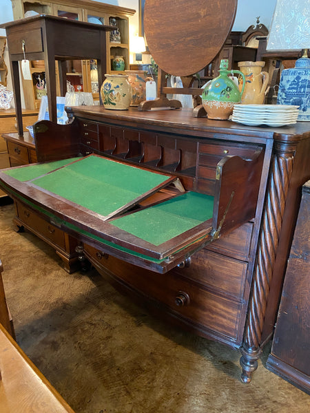 English Mahogany Bureau