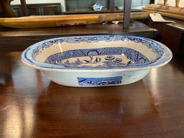Blue Willow Vegetable Bowl