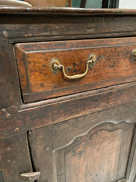 17th Century Oak Dresser Base