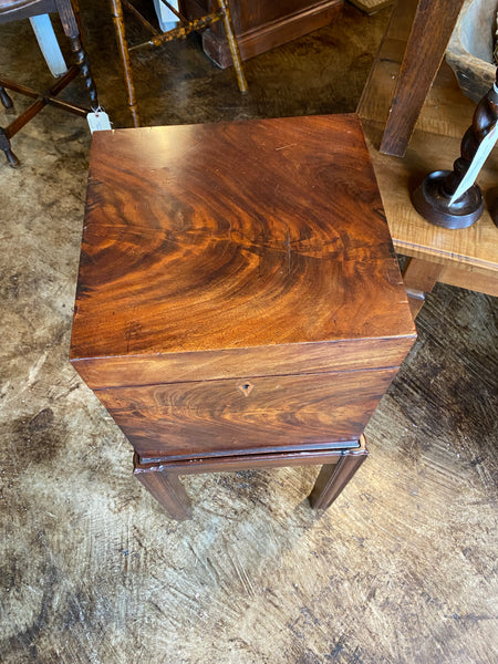 Mahogany Cellarette on Stand