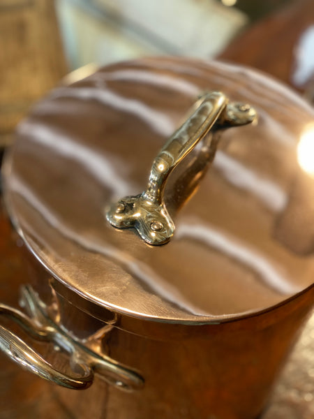 Copper Pot with Lid