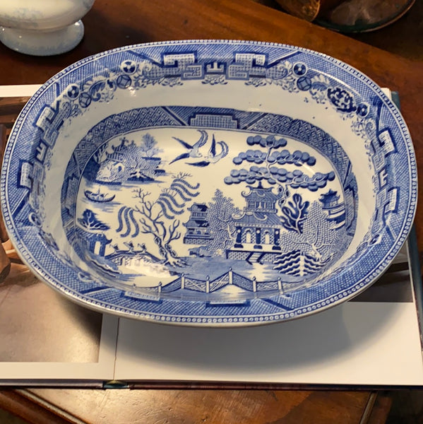 Blue Willow Vegetable Bowl