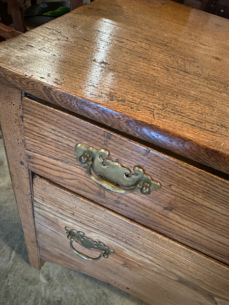 Low Elm Chest