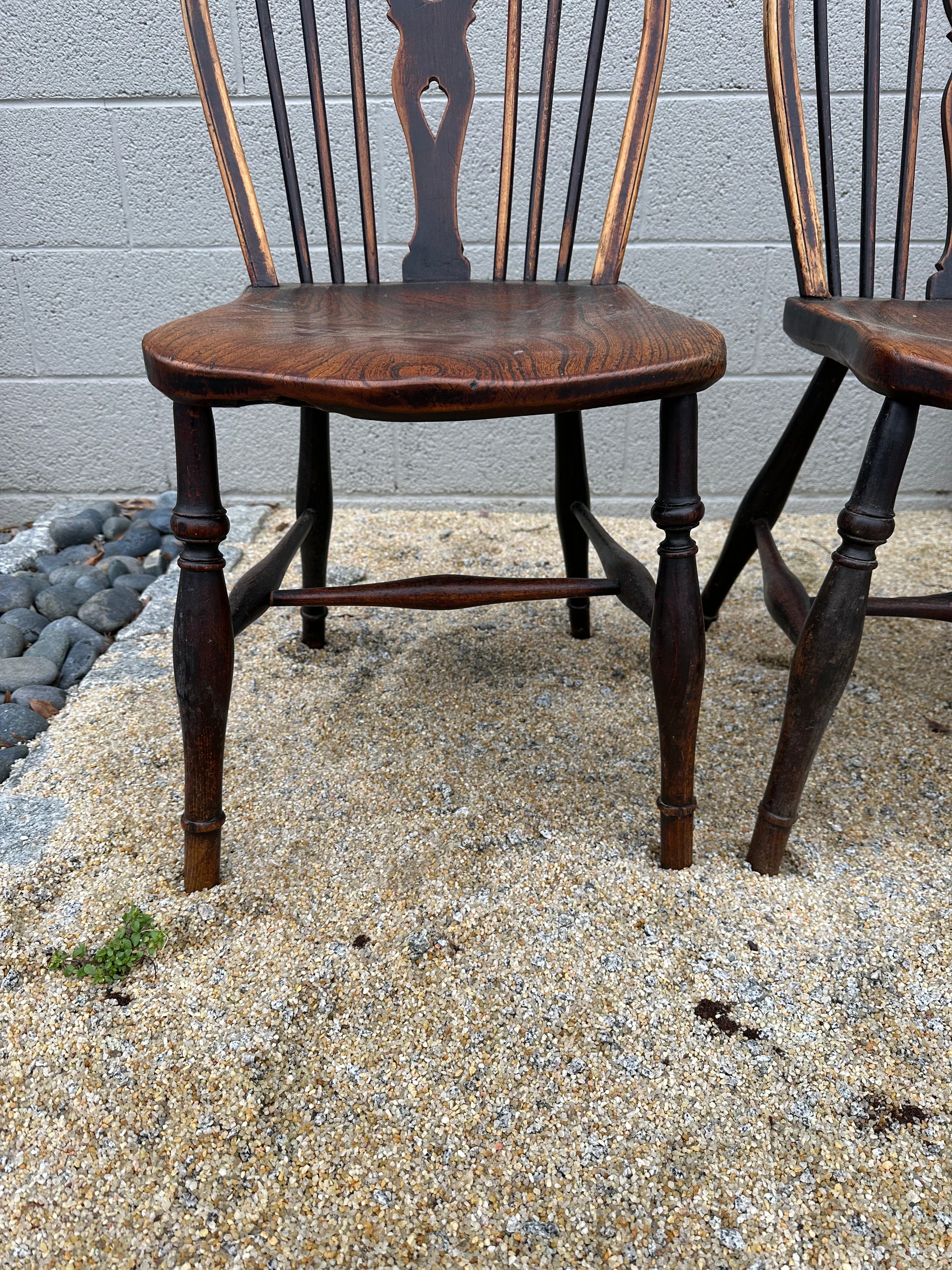 Set of 4 Windsor Side Chairs – McIntosh Cottage Antiques
