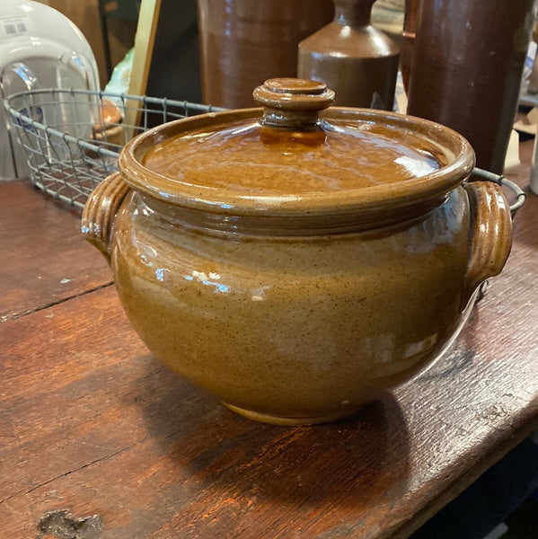 Earthenware Serving Bowl with Lid