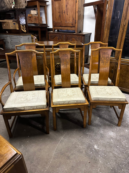 Mid-Century Modern Dining Set, James Mont Style