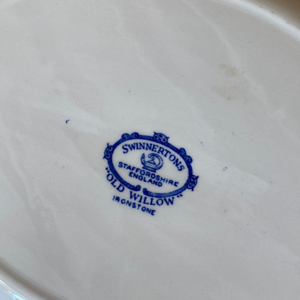 Small Swinnerton's "Old Willow" Platter