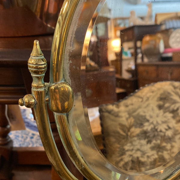 Shaving Mirror on Stand